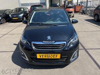 rozbiórka samochody osobowe Peugeot 108 108, Hatchback, 2014 1.0 12V VVT-i 2019/8