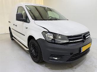 krockskadad bil bedrijf Volkswagen Caddy 2.0 TDI Trendline Airco 2016/3