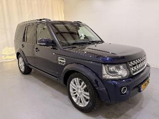 krockskadad bil auto Land Rover Discovery 4 3.0 SDV6 HSE Leder Panorama Grijs Kent! 2014/1