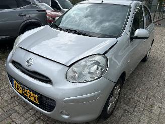 Vaurioauto  passenger cars Nissan Micra 1.2   30 Th Aniversary 2013/8