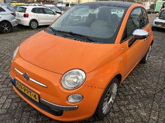 Vaurioauto  passenger cars Fiat 500 1.2 2011/6