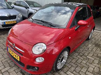skadebil auto Fiat 500 0.9 Automaat Twinair Lounge 2013/11