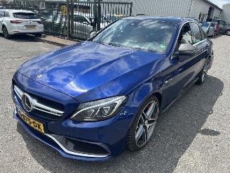 Coche accidentado Mercedes C-klasse C 63 S   AMG  Sedan ( Leer  - Panoramadak ) 2017/12