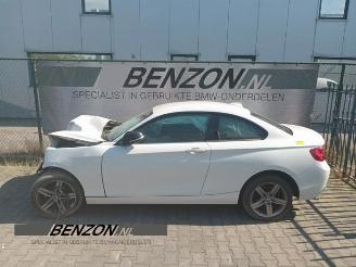 disassembly passenger cars BMW 2-serie 2 serie (F22/F87), Coupe, 2013 / 2021 218i 1.5 TwinPower Turbo 12V 2016/9