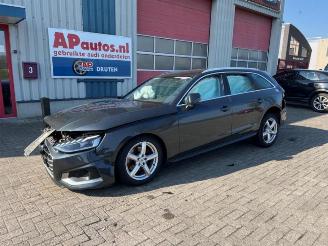 Coche siniestrado Audi A4 A4 Avant (B9), Combi, 2015 2.0 40 TFSI Mild Hybrid 16V 2020/7