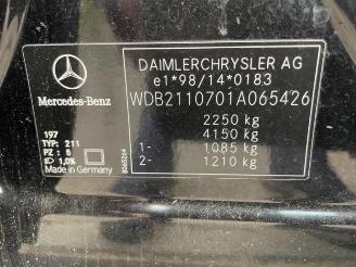 Mercedes E-klasse E (W211), Sedan, 2002 / 2008 5.0 E-500 V8 24V picture 5