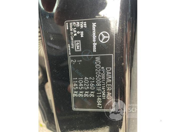 Mercedes C-klasse C (W205), Sedan, 2013 / 2021 C-250 2.2 CDI 16V BlueTEC, C-250d