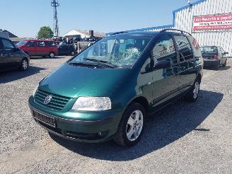 Sloopauto Volkswagen Sharan Groen LC6M Onderdelen Deur Bumper 2001/1