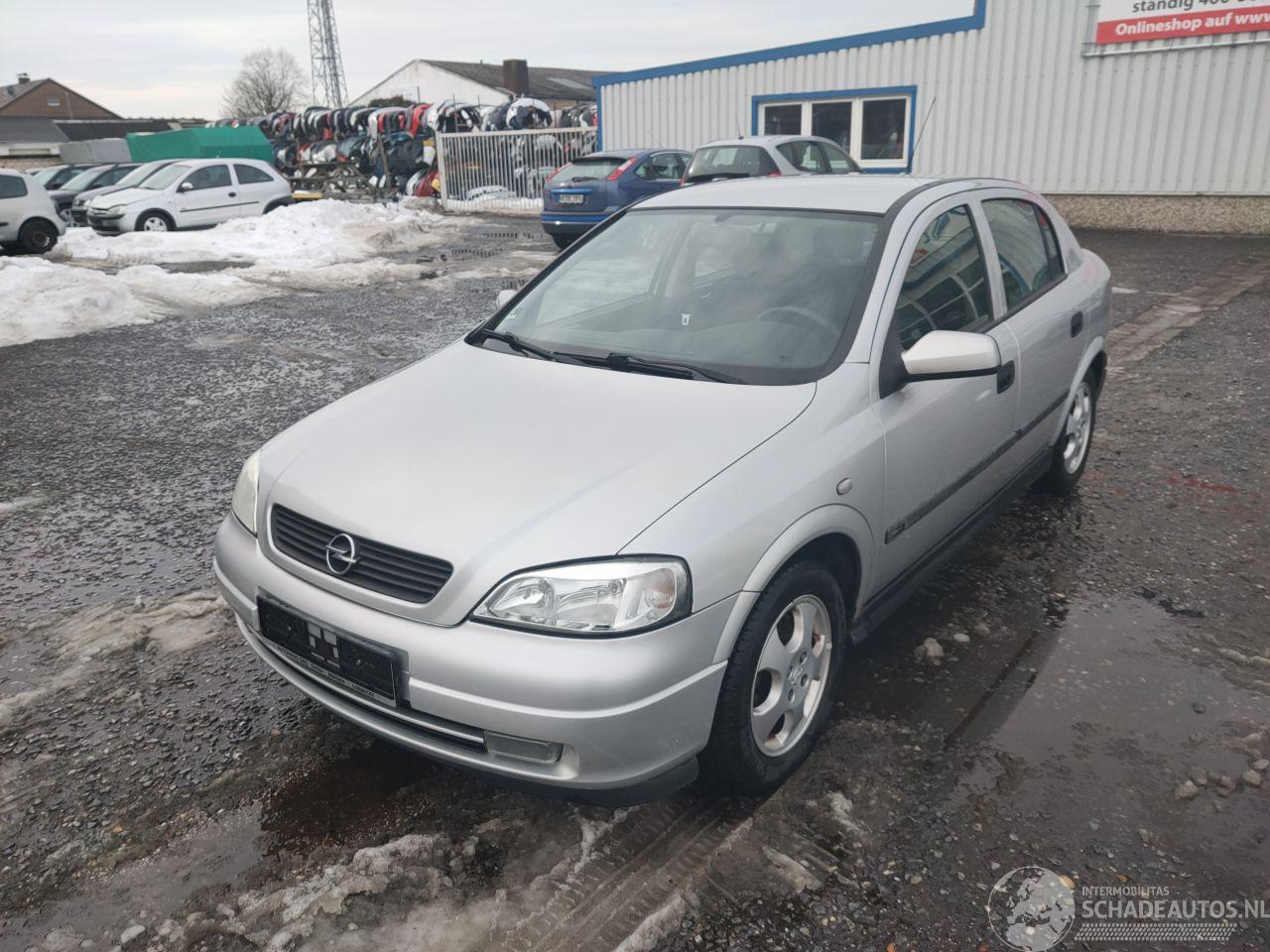 Opel Astra G 1.6 Zilver Z147 Onderdelen X16XEL Motor