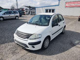 Salvage car Citroën C3 1.4HDi Wit EWPB Onderdelen 8HZ Motor 2007/6