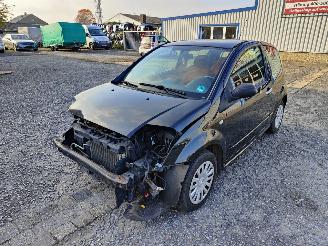 Vrakbiler auto Citroën C2 1.4 HDi Zwart EXYB Onderdelen 8HX Motor 2004/12