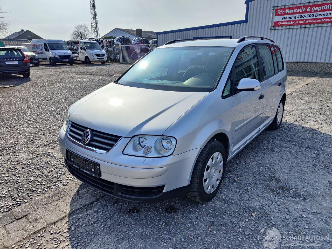 Volkswagen Touran 1.9 TDI Zilver LA7W Onderdelen BXE Motor