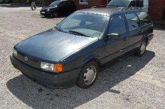 Vrakbiler auto Volkswagen Passat 35I Blauw LA5U Onderdelen Deur Bumper 1990/3