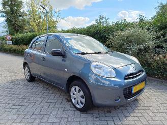 Vaurioauto  passenger cars Nissan Micra 1.2 Acenta 5drs airco 2012/1