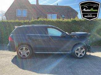 disassembly passenger cars Mercedes GLE GLE (W166), SUV, 2015 / 2018 350d 3.0 V6 24V BlueTEC 4-Matic 2017/12