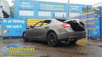 demontáž osobní automobily Maserati Ghibli Ghibli III, Sedan, 2013 3.0 Diesel 2015/10