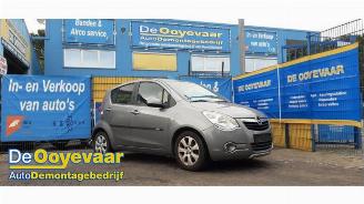 Salvage car Opel Agila Agila (B), MPV, 2008 / 2014 1.0 12V ecoFLEX 2010/9