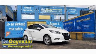 Salvage car Nissan Micra Micra (K14), Hatchback, 2016 / 2025 1.0 IG-T 100 2019/7