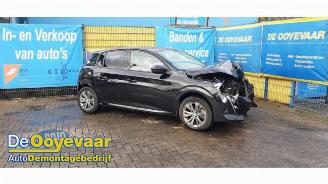 skadebil auto Peugeot 208 208 II (UB/UH/UP), Hatchback 5-drs, 2019 e-208 50 kWh 2021/12