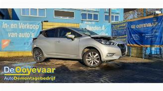 Salvage car Nissan Micra Micra (K14), Hatchback, 2016 / 2025 0.9 IG-T 12V 2018/3