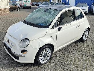 uszkodzony samochody osobowe Fiat 500 fiat 500 1,2 automaat rijdende schade 2014/9