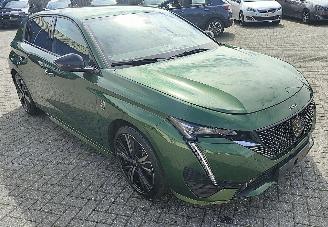 Peugeot 308 Peugeot 308 GT oliven grun /schwartses leder rijdende schade picture 7