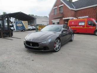damaged passenger cars Maserati Ghibli  2015/12