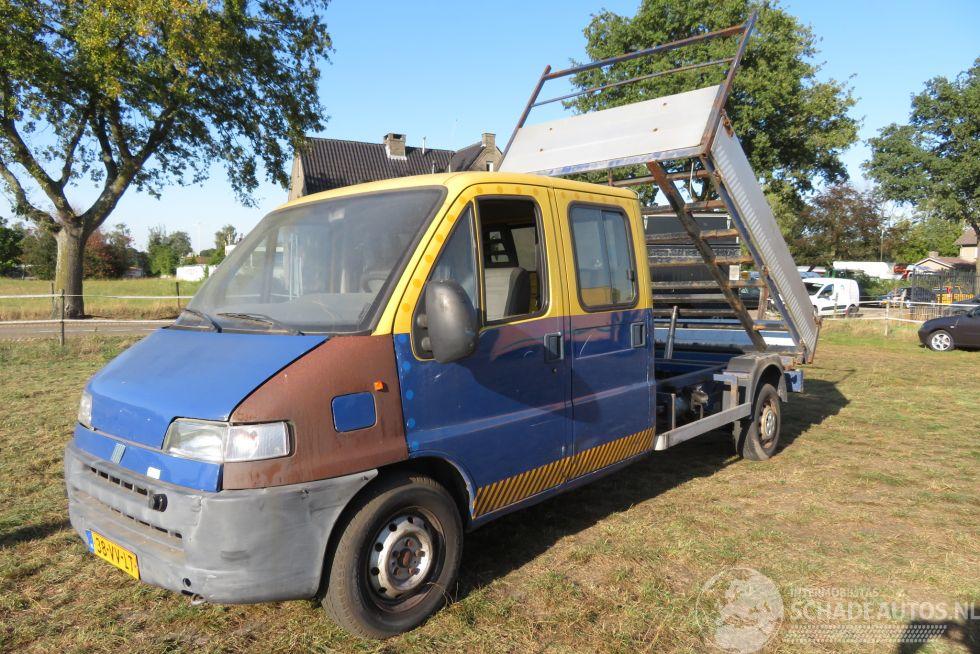 Fiat Ducato 2.5 DIESEL DUBBELE CABINE OPEN LAADBAK KIPPER !!!!