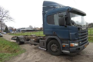 Scania P P 94 DB 4X2 NB 230 met BDF wissellaadbakken opbouw en twistlock systeem picture 17