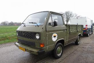 uszkodzony samochody ciężarowe Volkswagen Transporter 1.6D PICK-UP EX LEGER 1984/9