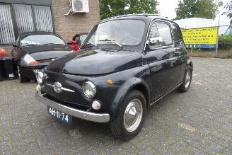 Auto incidentate Fiat 500 Oldtimer 1971/2