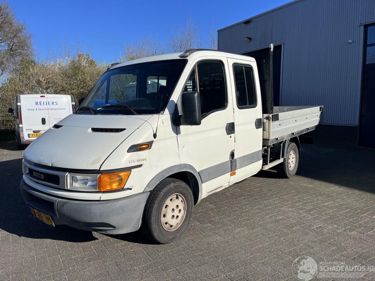 Iveco Daily 35S10SV DUBBELE CABINE OPEN LAADBAK