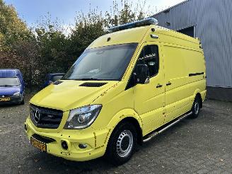 Unfallwagen Mercedes Sprinter 319 CDI V6 EX AMBULANCE, XENON, LEDVERLICHTING, LUCHTVERING ENZ 2017/9