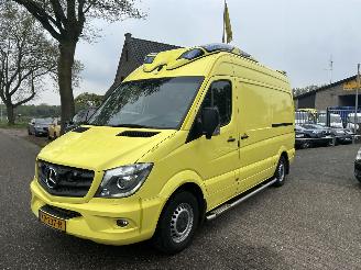 Unfallwagen Mercedes Sprinter 319 CDI 3.0 V6 ex ambulance 2016/10