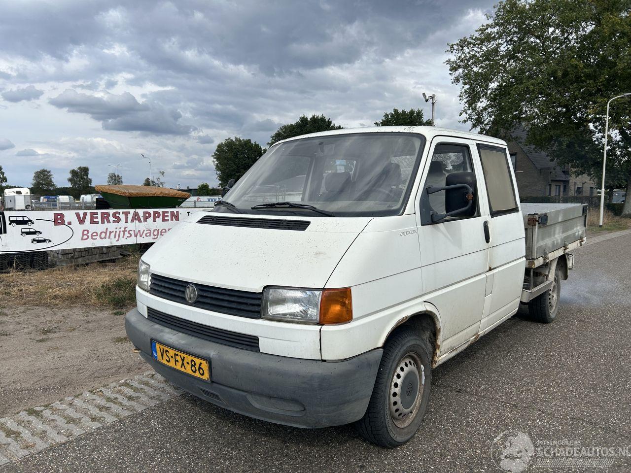 Volkswagen Transporter 2.4 D SYNCRO 4X4 DUBBELE CABINE OPEN LAADBAK
