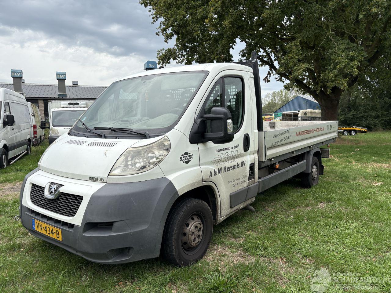 Peugeot Boxer 3.0 HDI OPEN LAADBAK, AIRCO