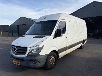 Schade bestelwagen Mercedes Sprinter 313 CDI MAXI XXL EURO 5 AIRCO 2015/6