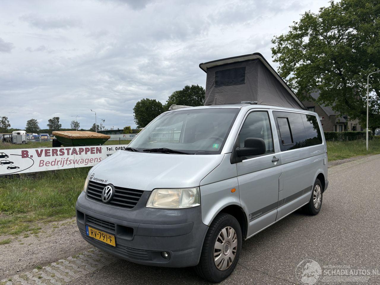 Volkswagen Transporter KOMBI 2,5 TDI kampeerauto 128kw automaat, camper