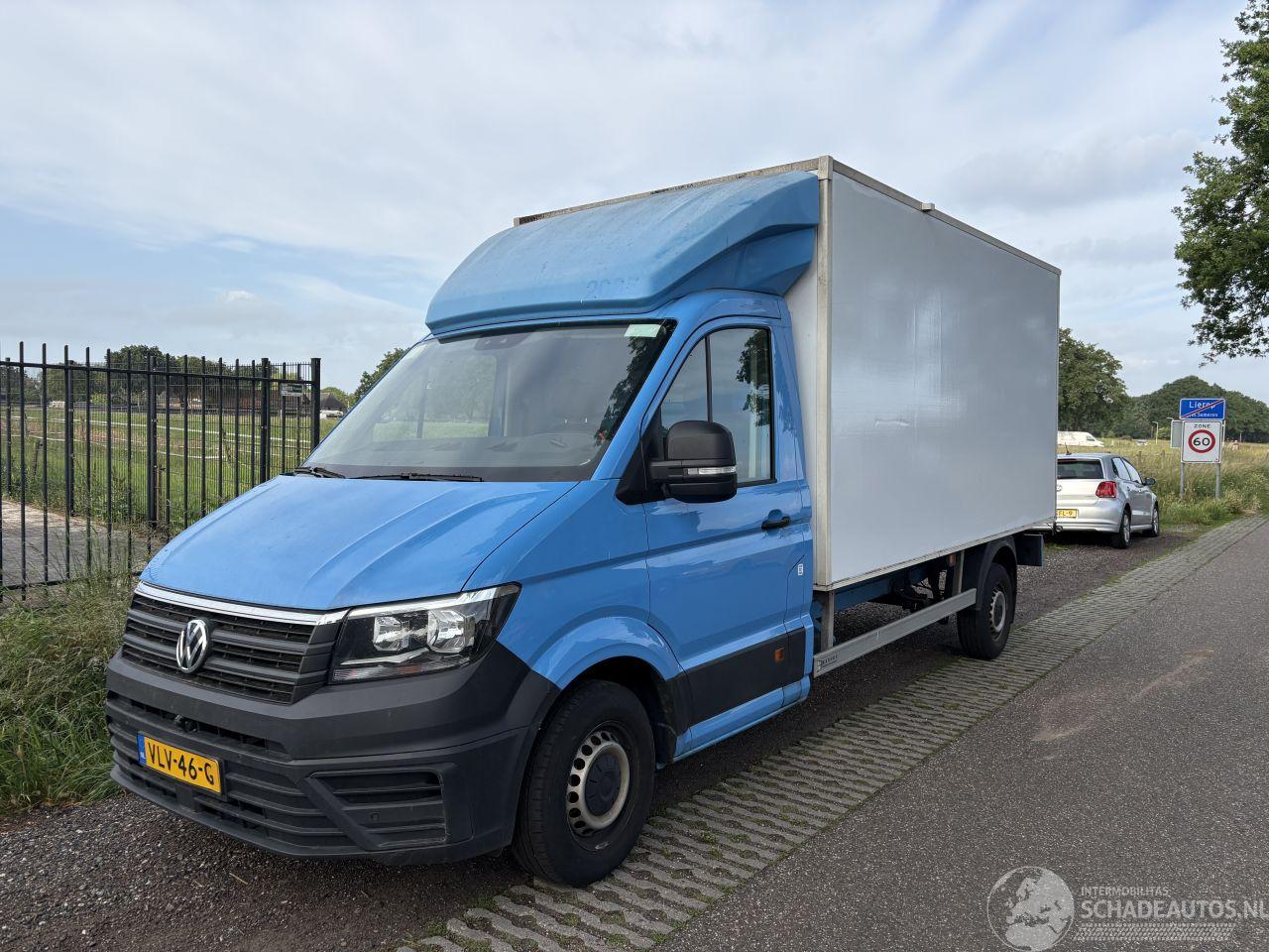 Volkswagen Crafter 35 2.0 TDI L4 BAKWAGEN MET DEUREN, MOTORSCHADE !