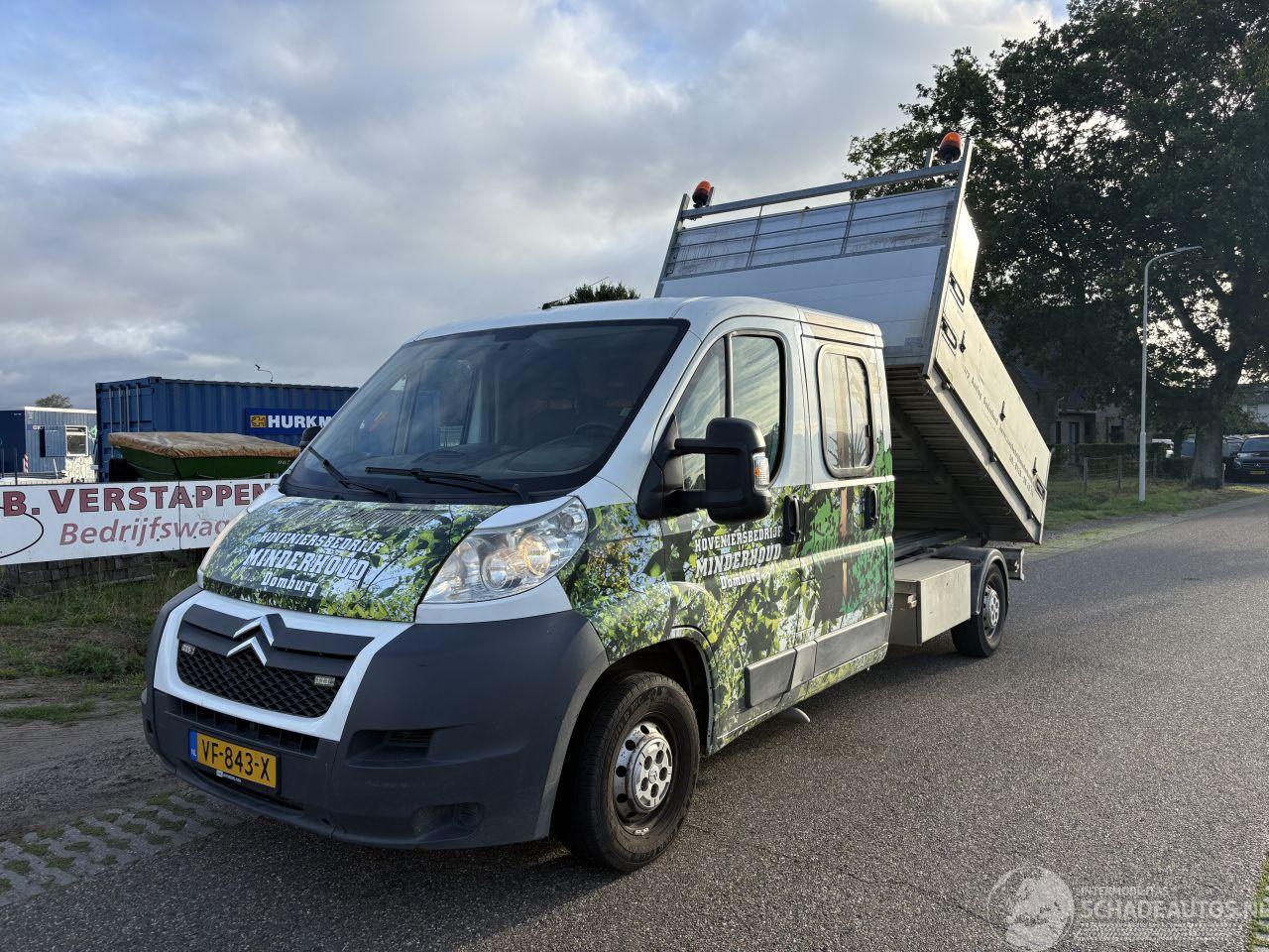 Citroën Jumper 2.2 HDI 35 DUBBELE CABINE KIPPER ! ACHTERWAARTSE KIPPER