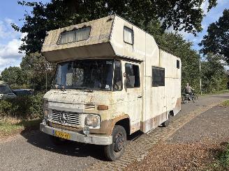 Schadeauto Mercedes L-serie 508 D kampeerauto / camper 1977/11