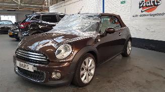 damaged passenger cars Mini Cooper 1.6 16V COOPER Cabrio  BENZ 1.598CC 90KW 122 PK 2012/2