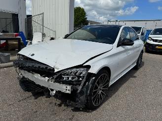Voiture accidenté Mercedes C-klasse 200 d AMG GLASDAK Premium Plus Pack Automaat 2019/6