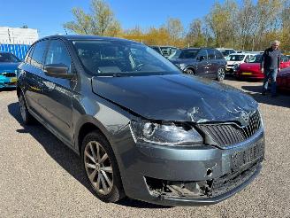 Voiture accidenté Skoda Rapid 1.0 AUTOMAAT  TSI Greentech Clever 2018/10