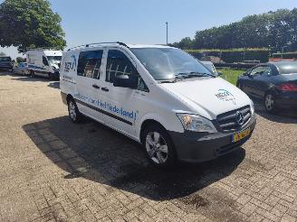 škoda dodávky Mercedes Vito 110 CDI DUBBELECABINE LANG AIRCO !!! 2014/3