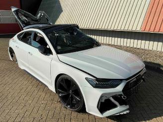 Coche siniestrado Audi RS7 Sportback RS7 Sportback (4KA), Hatchback 5-drs, 2019 4.0 V8 TFSI Mild Hybrid 32V 2020