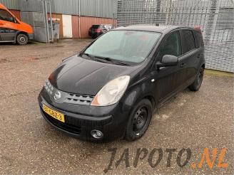 krockskadad bil auto Nissan Note Note (E11), MPV, 2006 / 2013 1.4 16V 2008/5