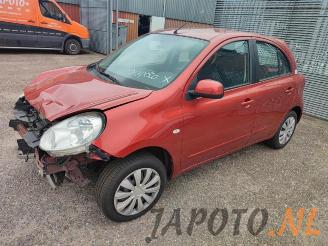 krockskadad bil auto Nissan Micra Micra (K13), Hatchback, 2010 / 2016 1.2 12V 2011/5