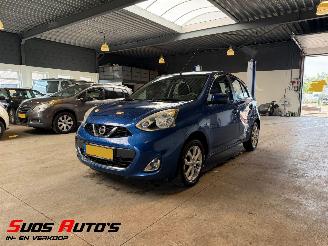 uszkodzony samochody osobowe Nissan Micra 1.2 Acenta 56.000 NAP! 2014/3