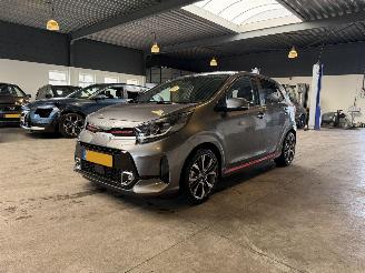 krockskadad bil auto Kia Picanto 1.0 T-GDi GT-Line 19.000 KM! Pano! 2022/10